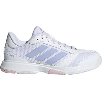 Dámská sálová obuv Dámská sálová obuv adidas LIGRA 8 W 6 Bílá, Světle modrá
