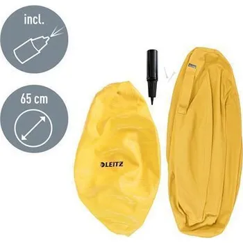 Gymnastický míč Gymnastický míč Leitz ERGO Cosy 65 cm, žlutá