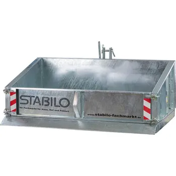 Zahradní traktor DEMA Ocelový zadní přepravní kontejner DHK150Z Kat. 0