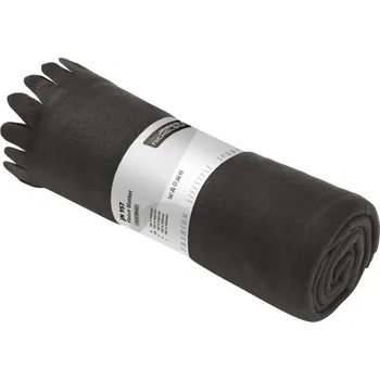 Dopravní značení James & Nicholson Deka JN 957 s třásněmi, fleecová COT02095700299-black Černá UNI