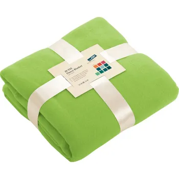 Dopravní značení James & Nicholson Deka JN 950, fleecová, 130x170cm COT02095004299-lime green UNI Zelená lime