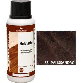 Olej na dřevo Borma wachs holzfarbe - mořidlo na dřevo, 250 ml, 58 palissandro - palisandr