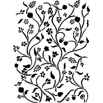 Šablona Cadence - Chmel - 21 x 30 cm