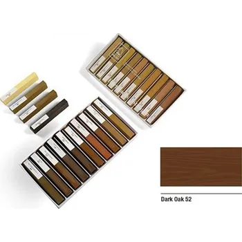 Olej na dřevo Borma wachs HARTWACHS retušovací tyčinka z tvrdého tavitelného vosku 20 gr., 52 dark oak