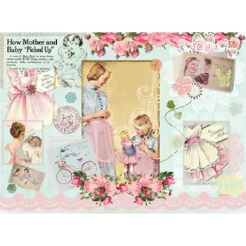 Výtvarný papír Rýžový papír A4 - 332 - Retro tisk - Cadence