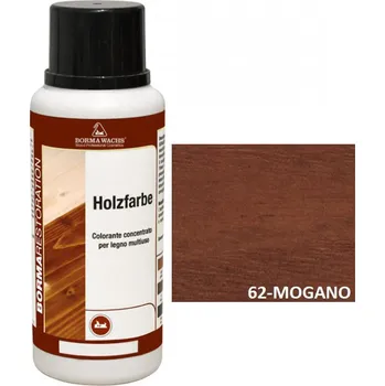 Olej na dřevo Borma wachs holzfarbe - mořidlo na dřevo, 250 ml, 62 mogano - mahagon