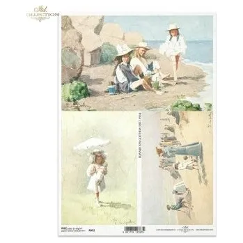 Umělecký papír Rýžový papír A4- R0952