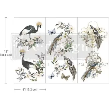 Transfer na nábytek ReDesign with Prima - Rare Birds