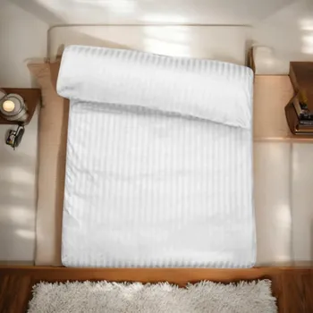 Povlečení POVLEČENÍ HOTELOVÉ DAMAŠEK 140x200 MIKROVLÁKNO ZÁLOŽKA