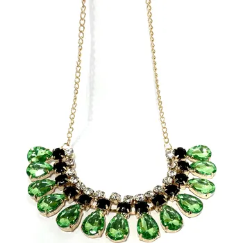 Náhrdelník Prosperk Náhrdelník zelenozlatý