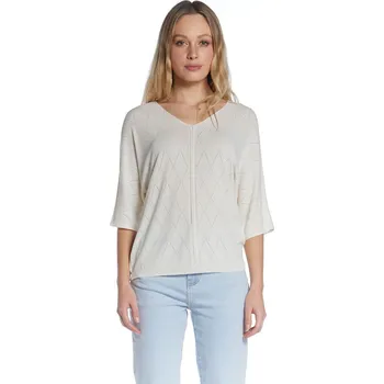 Dámská halenka Halenka kr. rukáv SEVENDAY 8064 barva: bílá-smetanová