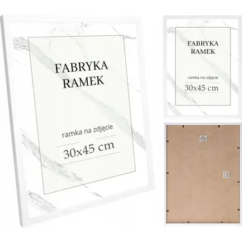 Rám na obraz Rámeček na fotografie 30x45 rámečky foto rám bílý 30x45 cm bílá