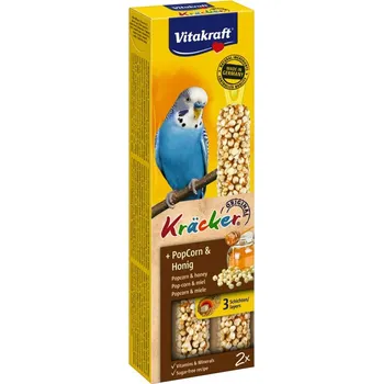 Krmivo pro ptáka Vitakraft CHOVEX Vitakraft KRÄCKER® ANDULKA popcorn & med 2x30g