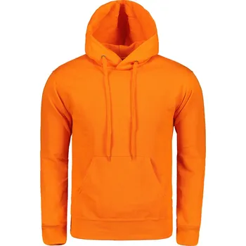 Pánská móda Pánská mikina Fruit of the Loom Classic Fruit of the Loom oranžová 3183293