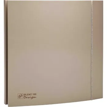 Domácí ventilátor Soler & Palau SILENT 100 DESIGN Champange SWAROVSKI 4C čelní mřížka