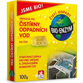 Čistič septiku a jímky Přípravek pro čistírny odpadních vod BIO 100 g startovací dávka