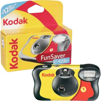 Analogový fotoaparát Kodak Fun Saver Flash 800/27+12 (jednorázový aparát s bleskem)