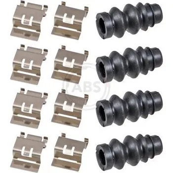 Přislušenství brzdového systému Sada příslušenství, obložení kotoučové brzdy A.B.S. 0124Q