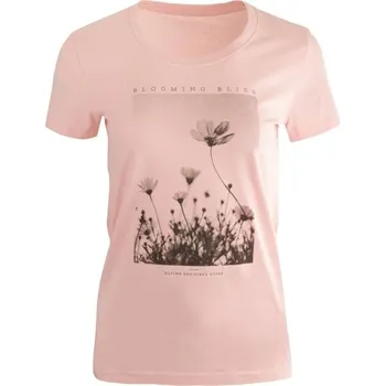 Dámské tričko ALPINE PRO CUVA XS Růžová, Černá