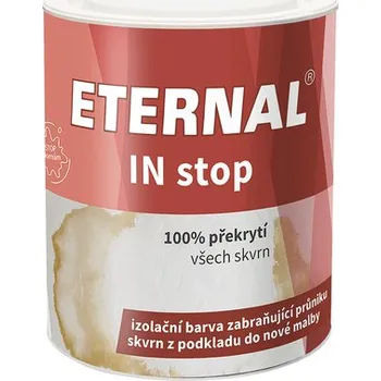barva na zeď Eternal IN Stop - Izolační nátěrová hmota zabraňující průniku skvrn z podkladu - 1 kg