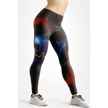 Dámské legíny UTOPY Dámské sportovní legíny Dark Priest Velikost: XL