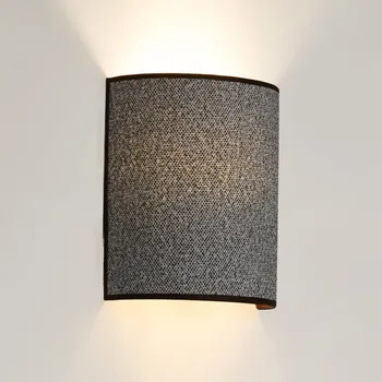 Nástěnné svítidlo Brilagi - Nástěnné svítidlo SEMI 1xE27/15W/230V pr. 20 cm šedá