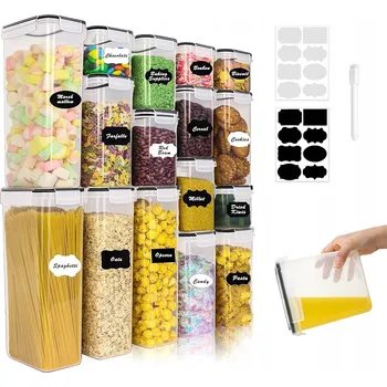 Dóza na potraviny PLASTOVÉ NÁDOBY NA HERMETICKÉ POTRAVINY