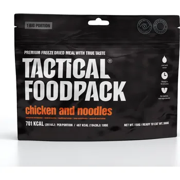 Hotové jídlo Hlavní jídlo Tactical Foodpack BIG Chicken and Noodles 150g