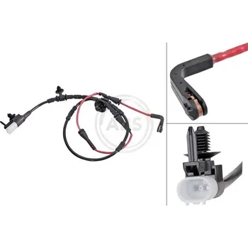 Brzdová destička Výstražný kontakt, opotřebení obložení A.B.S. 39980