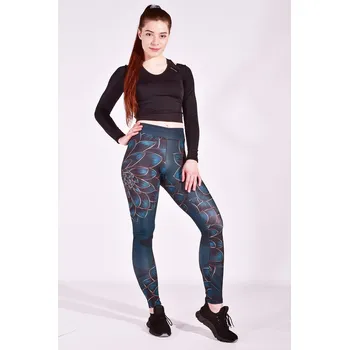 Dámské legíny UTOPY Dámské sportovní legíny Dark Beauty Velikost: XXL