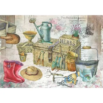 Umělecký papír Rýžový papír A4 -644 - Zahradnictví - Cadence