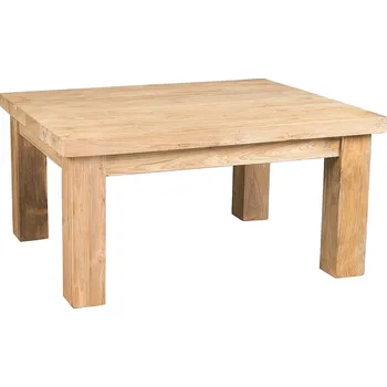 Zahradní stůl DEOKORK Teakový konferenční stolek BOB 120 × 70 × 50 cm