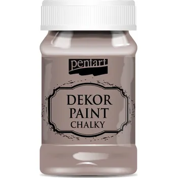 Speciální výtvarná barva Dekor paint chalky křídová barva, mléčná čokoláda - 230 ml