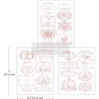 Transfer na nábytek ReDesign with Prima - Vintage Labels III