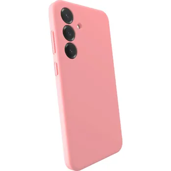 Pouzdro na mobilní telefon Picasee Liquid case na Samsung Galaxy S25+ 5G - Vlastní gravírování - Růžová