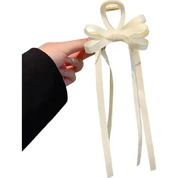 Skřipec do vlasů Bow Bílá