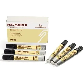 Olej na dřevo Borma wachs HOLZMARKER - lakovací opravný krycí fix