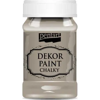 Speciální výtvarná barva Dekor paint chalky křídová barva, písková - 230 ml