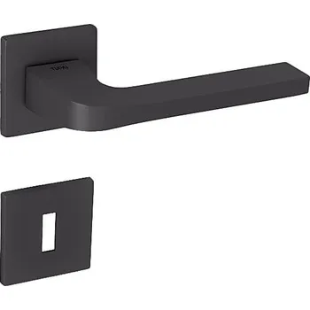 Dveřní kování Dveřní kování MP Supra - HR 3097 5S (BS PVD - Černá matná), klika-klika, Otvor pro obyčejný klíč BB, MP BS PVD - Černá matná