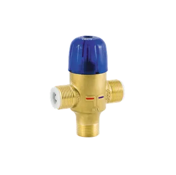 Instalatérský materiál Směšovací termostatický ventil DN 25 5/4" 20 - 50°C Kvs=3,3 zpětné klapky NOVAMIX VALUE 50 FS