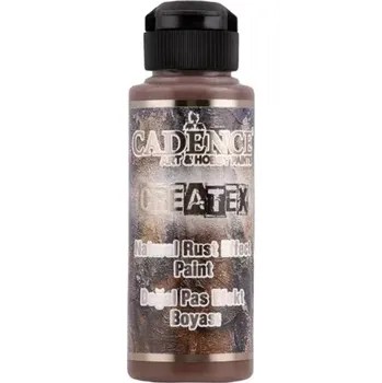 Speciální výtvarná barva Patinovací barva Cadence Createx Natural Rust Effect Paint, 120 ml