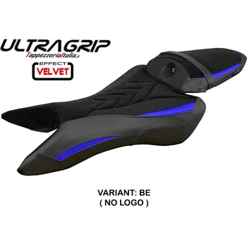 Moto sedlo TPZ Italia potah sedla Yamaha MT-09 (24-25) Mus velvet ultragrip model potah sedla: bez loga BE (blue)