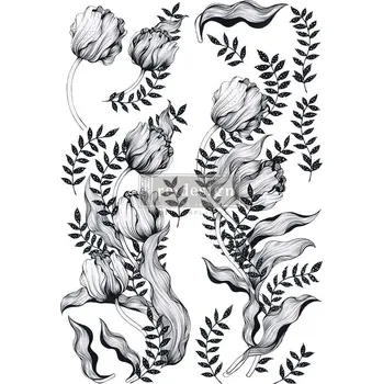 Transfer na nábytek ReDesign with Prima -Mono Tulip