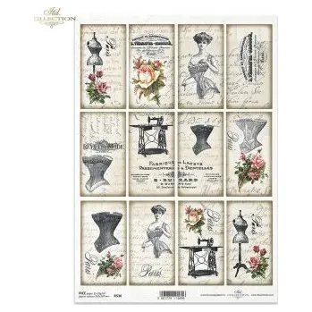 Výtvarný papír Rýžový papír A4- R0536