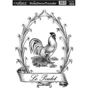 Transferový obrázek Cadence Home Deco - Kohout