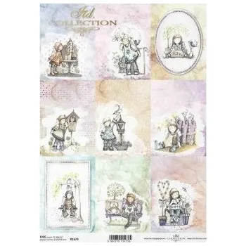 Umělecký papír Rýžový papír A4- R1679