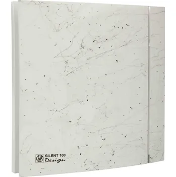 Domácí ventilátor Soler & Palau SILENT 100 DESIGN Marble white 4C čelní mřížka