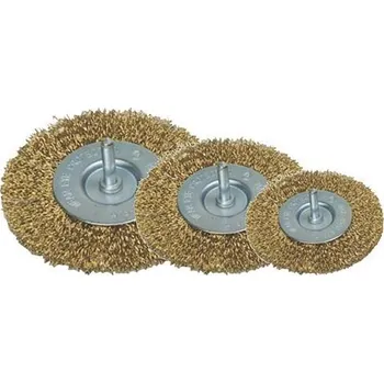 Drátěný kartáč Kartáč rotační okružní sada 3 ks (50-65-75 mm)