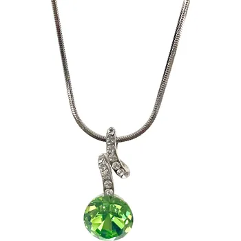Řetízek Prosperk Řetízek se zeleným kamínkem
