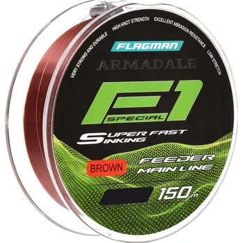 Flagman Armadale Feeder F1 Fast Sinking Vlasec 150m - 0,24mm